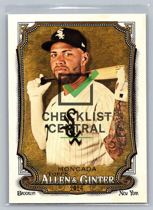 2024 Topps Allen & Ginter Yoan Moncada #61