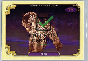 2024 Topps Allen & Ginter Westminster Stars of the Show Mick #SOS-36