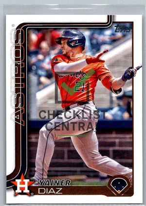2025 Topps Yanier Diaz #299
