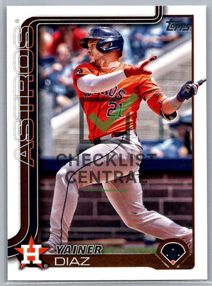 2025 Topps Yanier Diaz #299