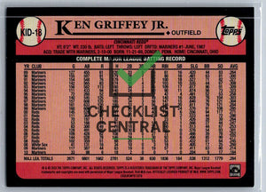 2024 Topps Celebration of the Kid Ken Griffey Jr. #KID18