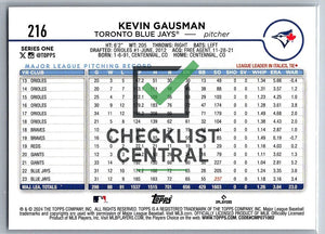 2024 Topps Kevin Gausman #216