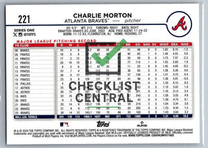 2024 Topps Charlie Morton #221