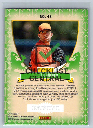 2024 Panini Crusade Crusade Colton Gordon #48