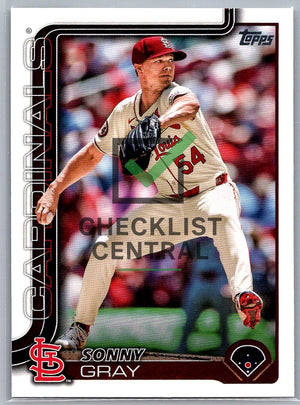 2025 Topps Sonny Gray #306