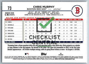 2024 Topps Gold Foil Chris Murphy #73