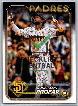 2024 Topps Update Jurickson Profar #US194