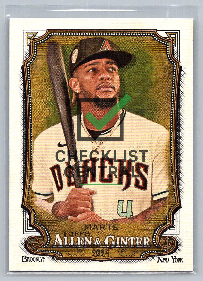 2024 Topps Allen & Ginter Ketel Marte #74