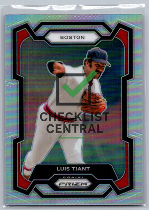 2024 Panini Prizm Prizms Silver Luis Tiant #5