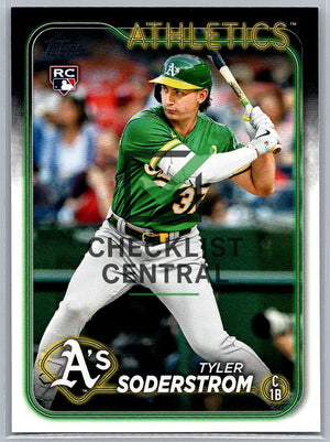 2024 Topps Tyler Soderstrom #244