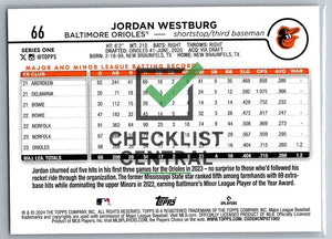 2024 Topps Jordan Westburg #66