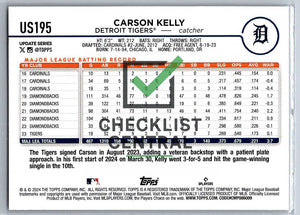 2024 Topps Update Carson Kelly #US195