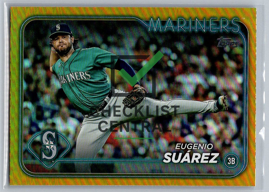 2024 Topps Gold Foil Eugenio Suárez #231