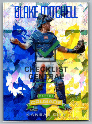 2024 Panini Crusade Crusade Cracked Ice Blake Mitchell #21