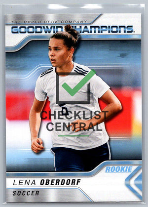 2023 Upper Deck Goodwin Champions Lena Oberdorf #15