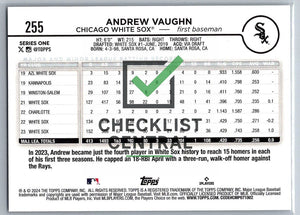 2024 Topps Andrew Vaughn #255