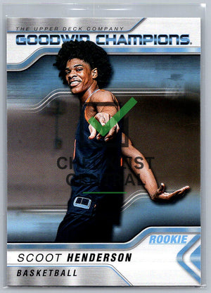 2023 Upper Deck Goodwin Champions Scoot Henderson #29