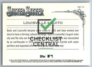 2024 Topps Allen & Ginter Sister Sister Louisville & Quito #SS-10
