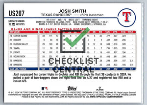 2024 Topps Update Josh Smith #US207