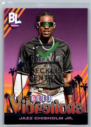 2024 Topps  Big League Good Vibrations Jazz Chisholm Jr. #GV-20