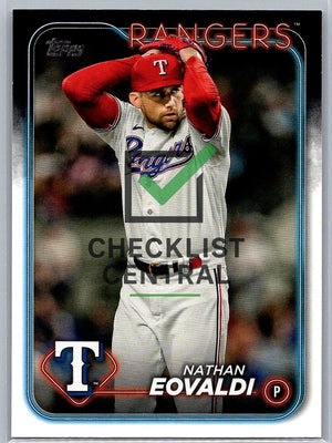 2024 Topps Nathan Eovaldi #258