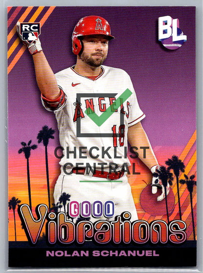 2024 Topps  Big League Good Vibrations Nolan Schanuel #GV-21