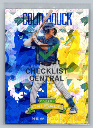 2024 Panini Crusade Crusade Cracked Ice Colin Houck #45