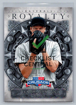 2024 Panini Crusade Baseball Royalty Randy Johnson #12