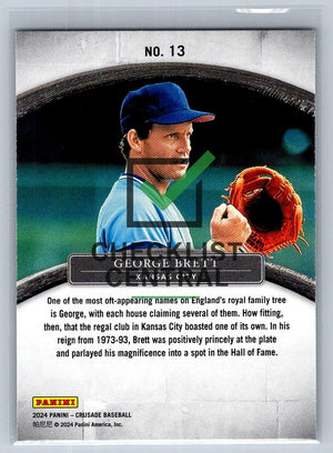 2024 Panini Crusade Baseball Royalty George Brett #13