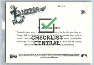 2024 Topps Allen & Ginter Buzzin' Mud Dauber #BUZ-1