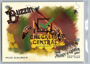 2024 Topps Allen & Ginter Buzzin' Mud Dauber #BUZ-1