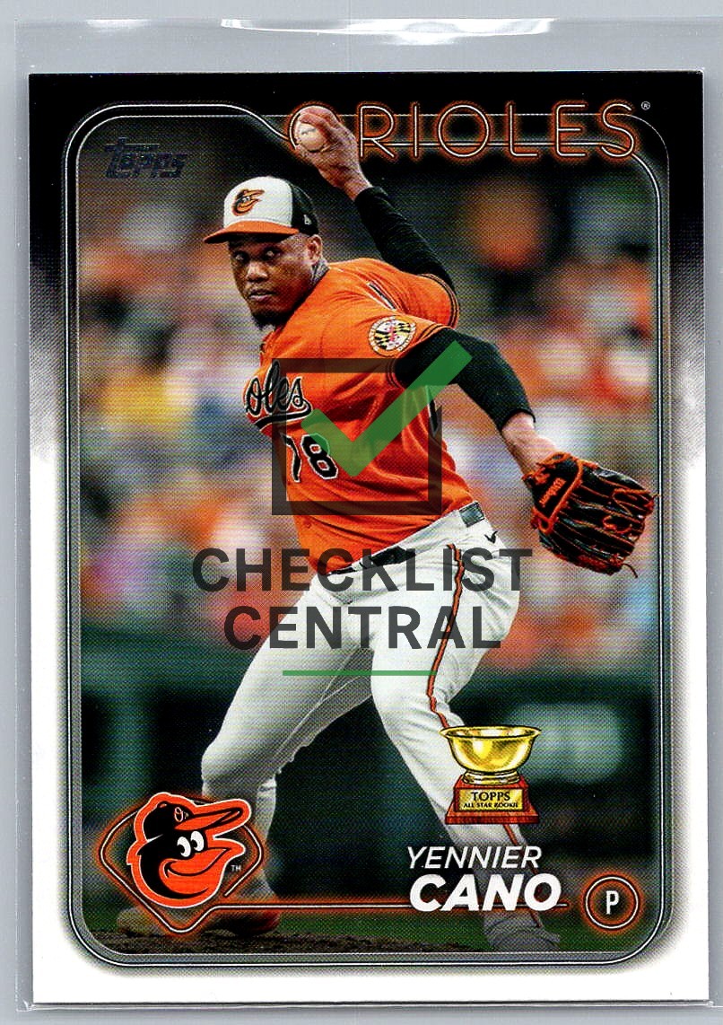 2024 Topps Yennier Cano #158