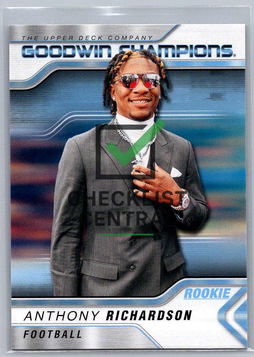 2023 Upper Deck Goodwin Champions Anthony Richardson #67