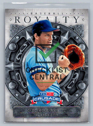 2024 Panini Crusade Baseball Royalty George Brett #13