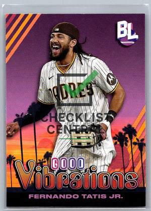2024 Topps  Big League Good Vibrations Fernando Tatis Jr. #GV-33