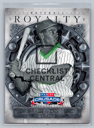 2024 Panini Crusade Baseball Royalty Ernie Banks #15