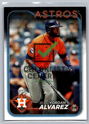 2024 Topps Yordan Alvarez #273