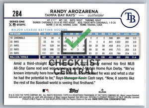 2024 Topps Randy Arozarena #284