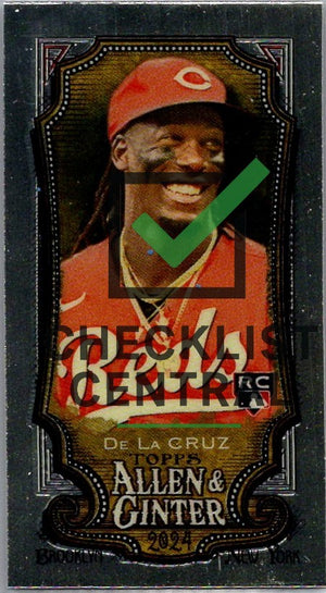 2024 Topps Allen & Ginter Chrome Mini Elly De La Cruz #44