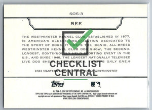 2024 Topps Allen & Ginter Westminster Stars of the Show Bee #SOS-3