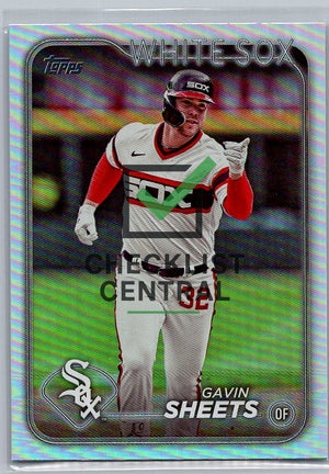 2024 Topps Rainbow Foil Gavin Sheets #629