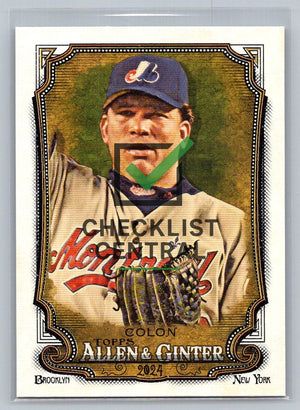 2024 Topps Allen & Ginter Bartolo Colon #137