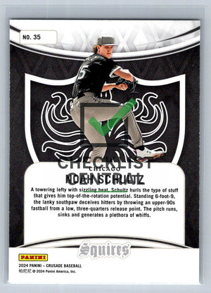 2024 Panini Crusade Squires Noah Schultz #35