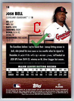 2023 Topps Stadium Club Jeremy Peña #22