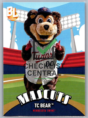 2024 Topps Big League Mascots TC Bear #M-16