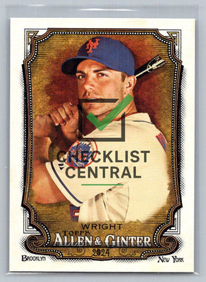 2024 Topps Allen & Ginter David Wright #148
