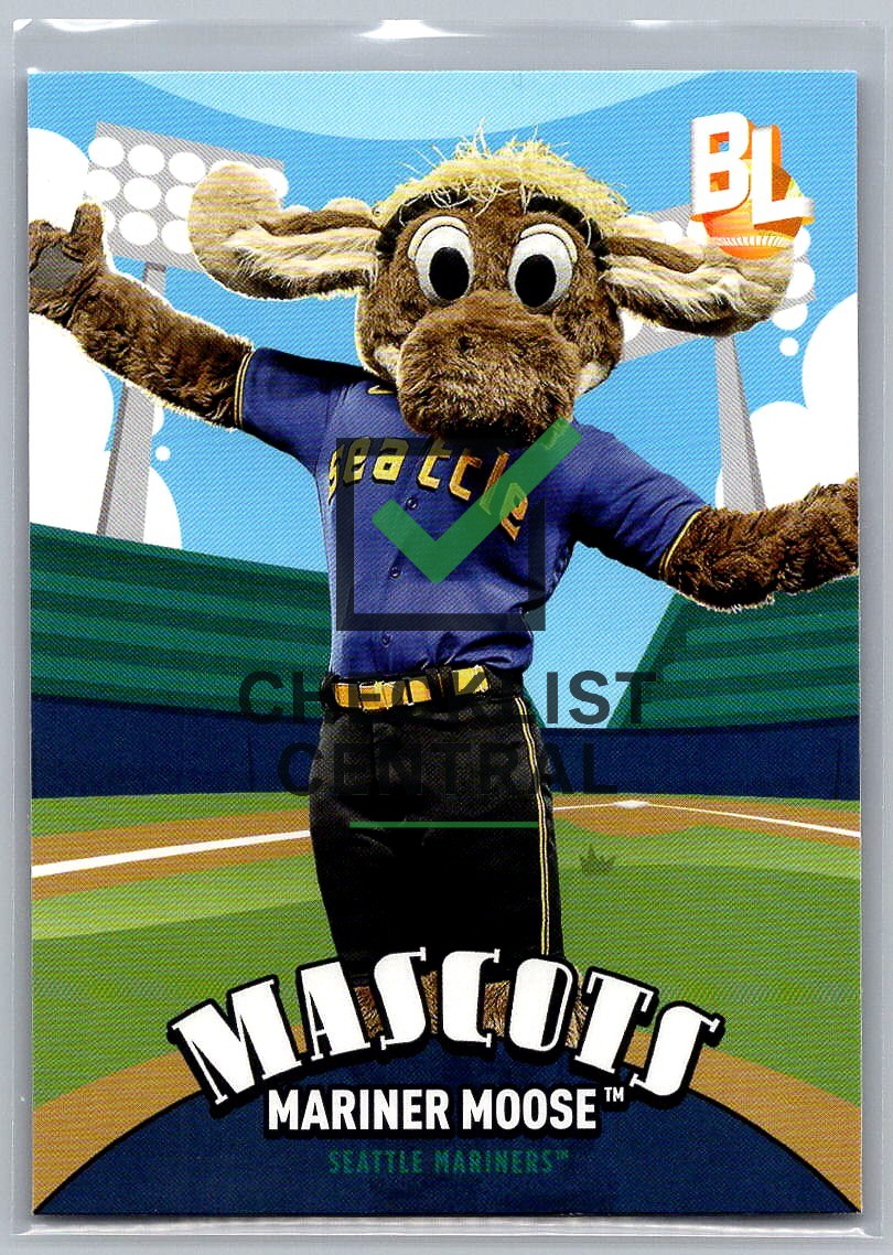 2024 Topps Big League Mascots Mariner Moose #M-22
