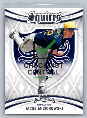 2024 Panini Crusade Squires Jacob Misiorowski #39
