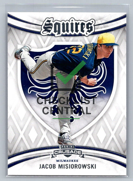 2024 Panini Crusade Squires Jacob Misiorowski #39