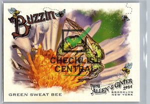 2024 Topps Allen & Ginter Buzzin' Green Sweat Bee #BUZ-8